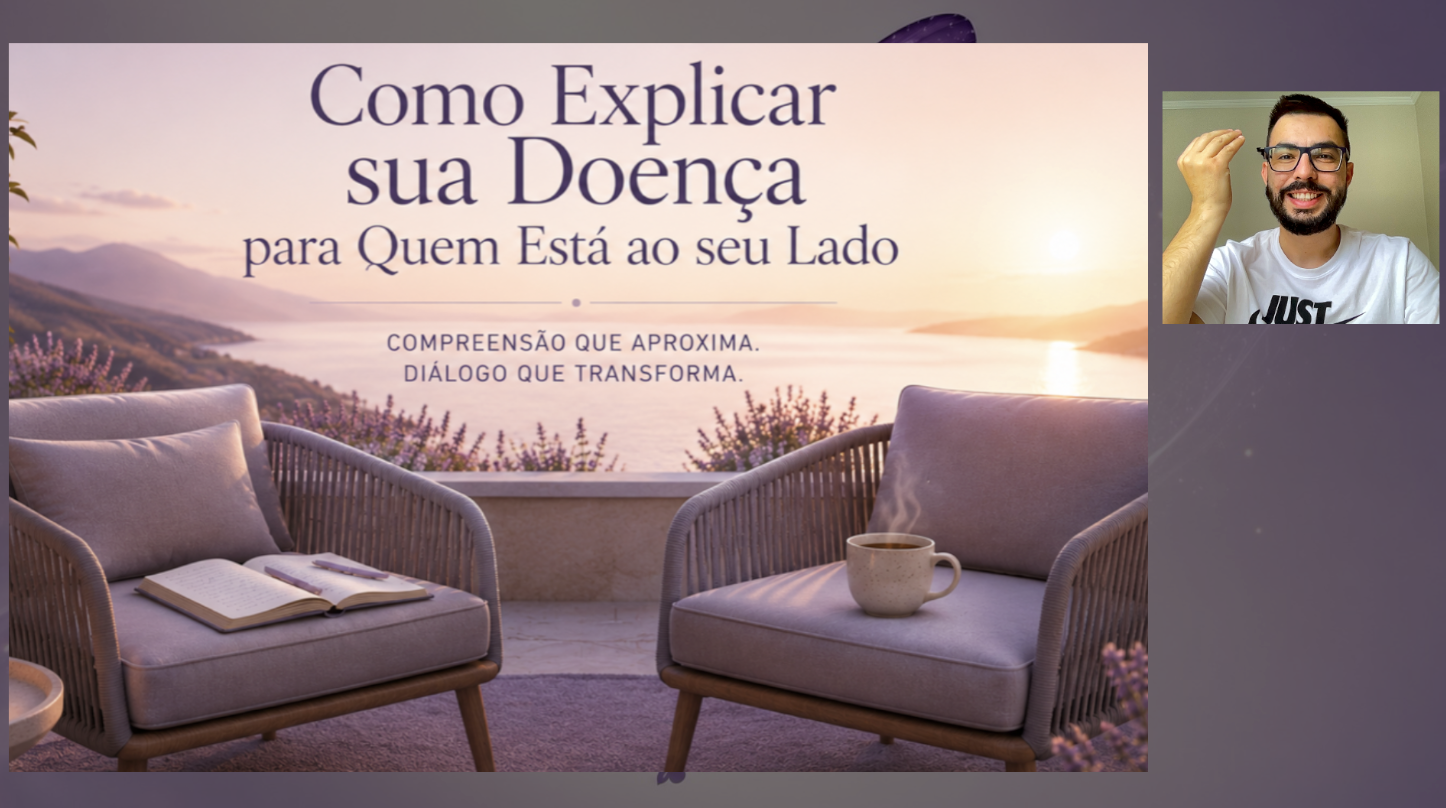 Aula: Como Explicar sua Doença para Quem Está do seu Lado
